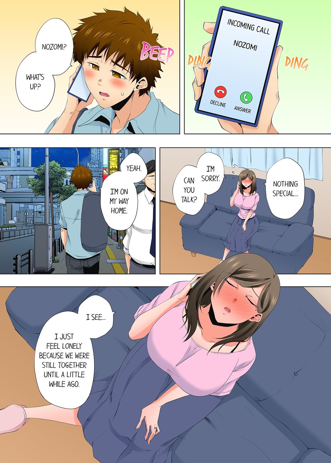 A Sexless Wife Finds Pleasures Chapter 149 - Page 1