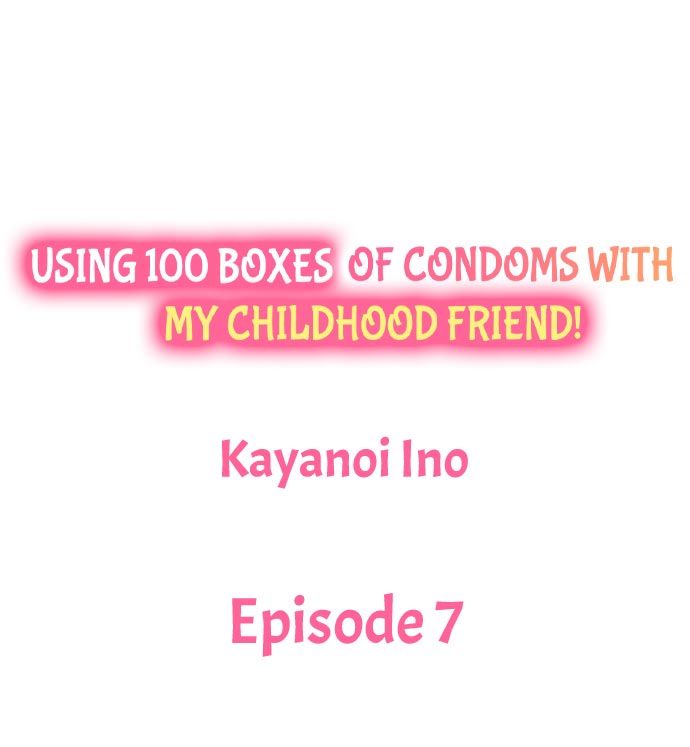 Using 100 Boxes of Condoms With My Friend! Chapter 7 - Page 1