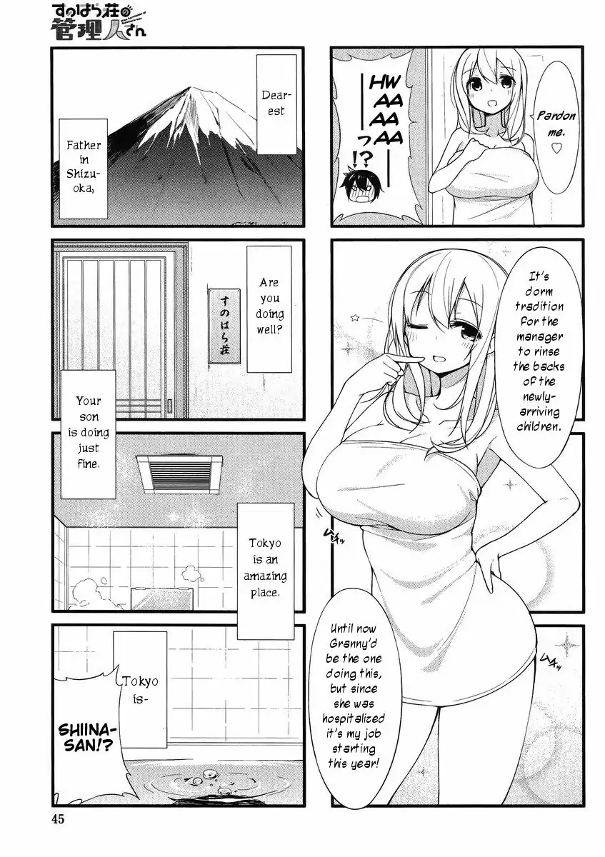 Sunoharasou no Kanrinin-san Chapter 1 - Page 8