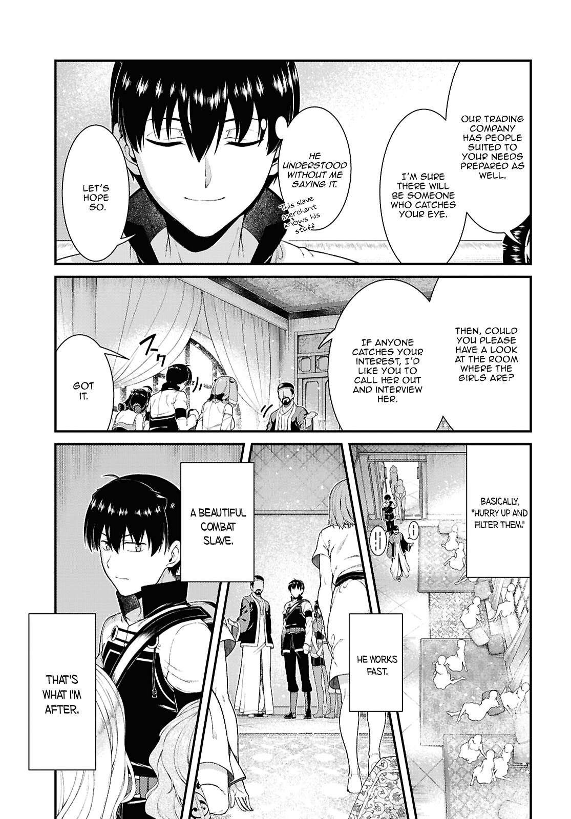 Isekai Meikyuu de Harem wo Chapter 101 - Page 14