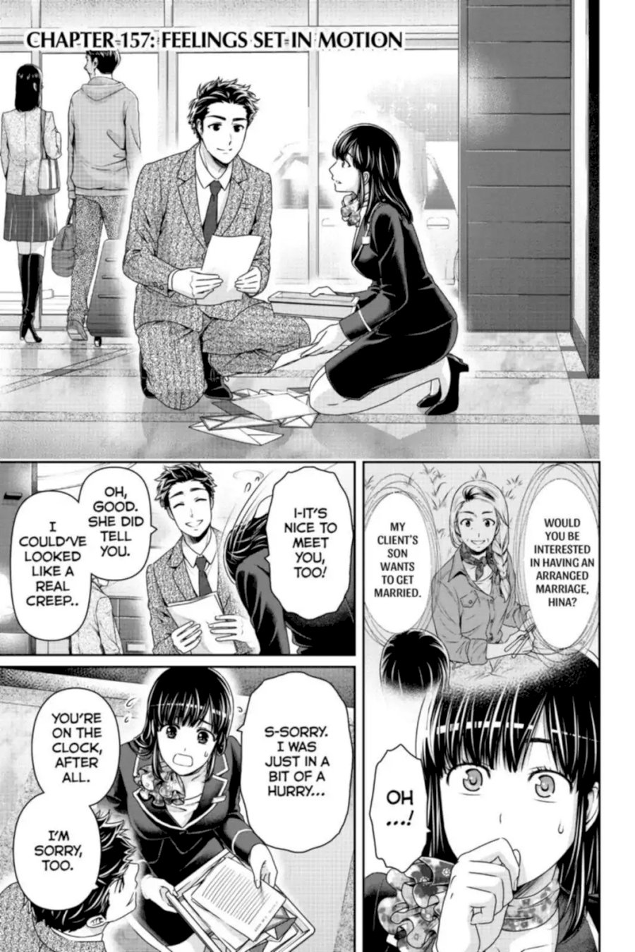 Domestic na Kanojo Chapter 157 - Page 1
