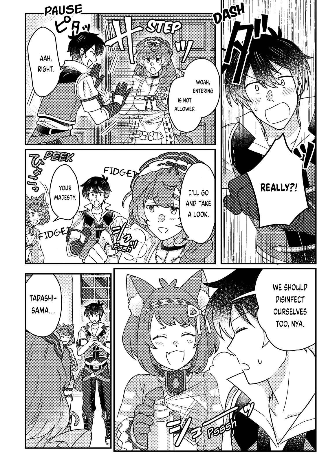 Revolution in production with the blessings of the gods – While living a leisurely, slow life in a corner of another world, somehow a diverse group of people gathered to form the strongest nation… Chapter 27.2 - Page 8