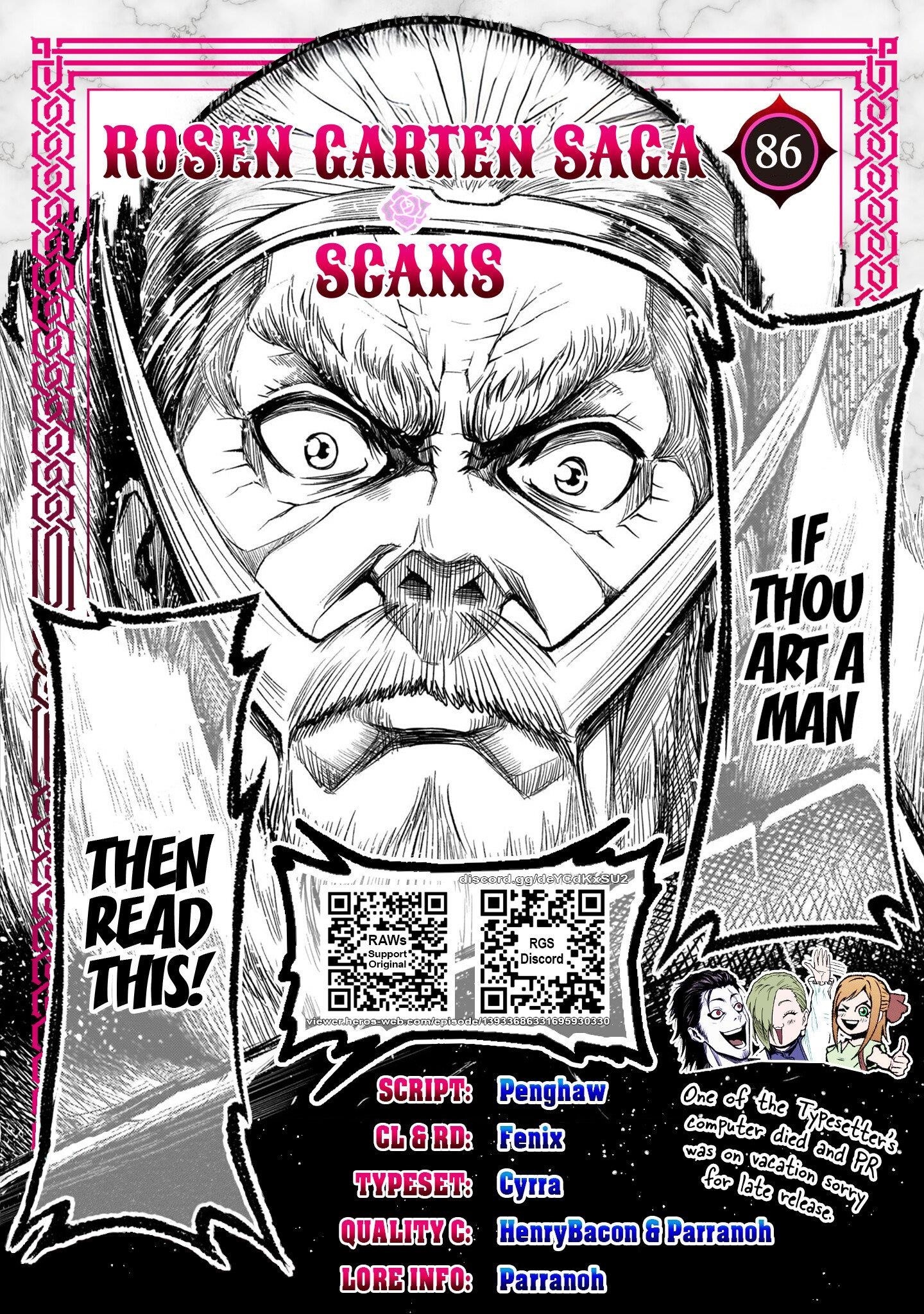 Rosen Garten Saga Chapter 86 - Page 1