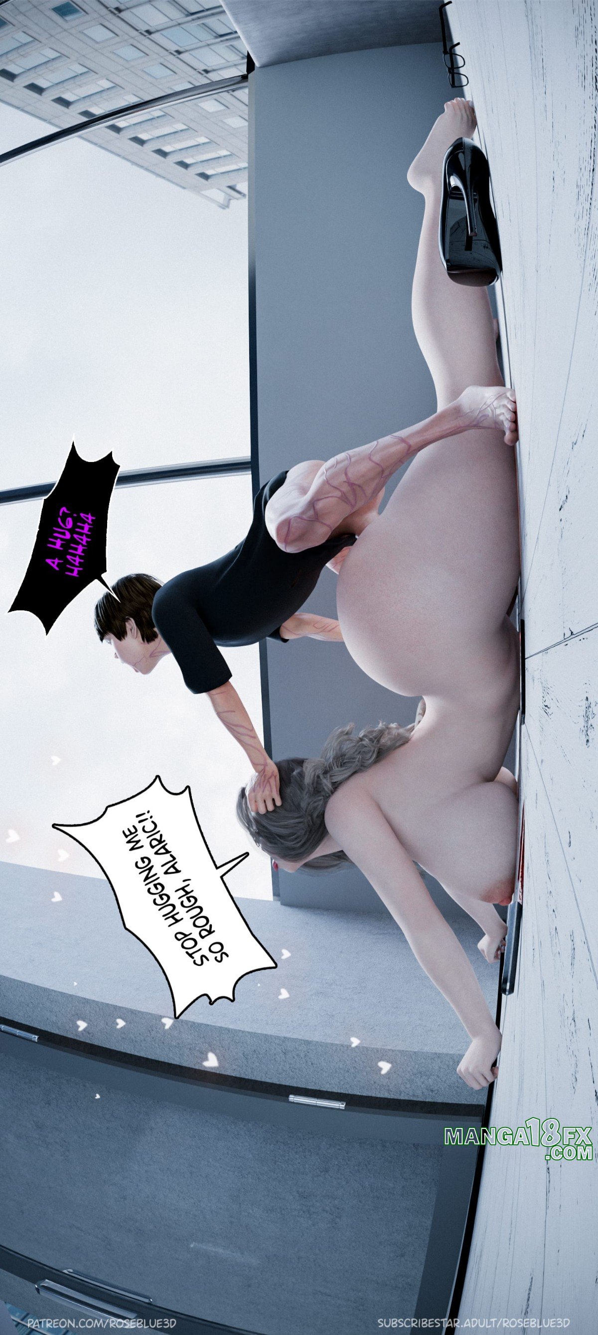 My Neighbor's Widow Raw Chapter 39 - Page 87