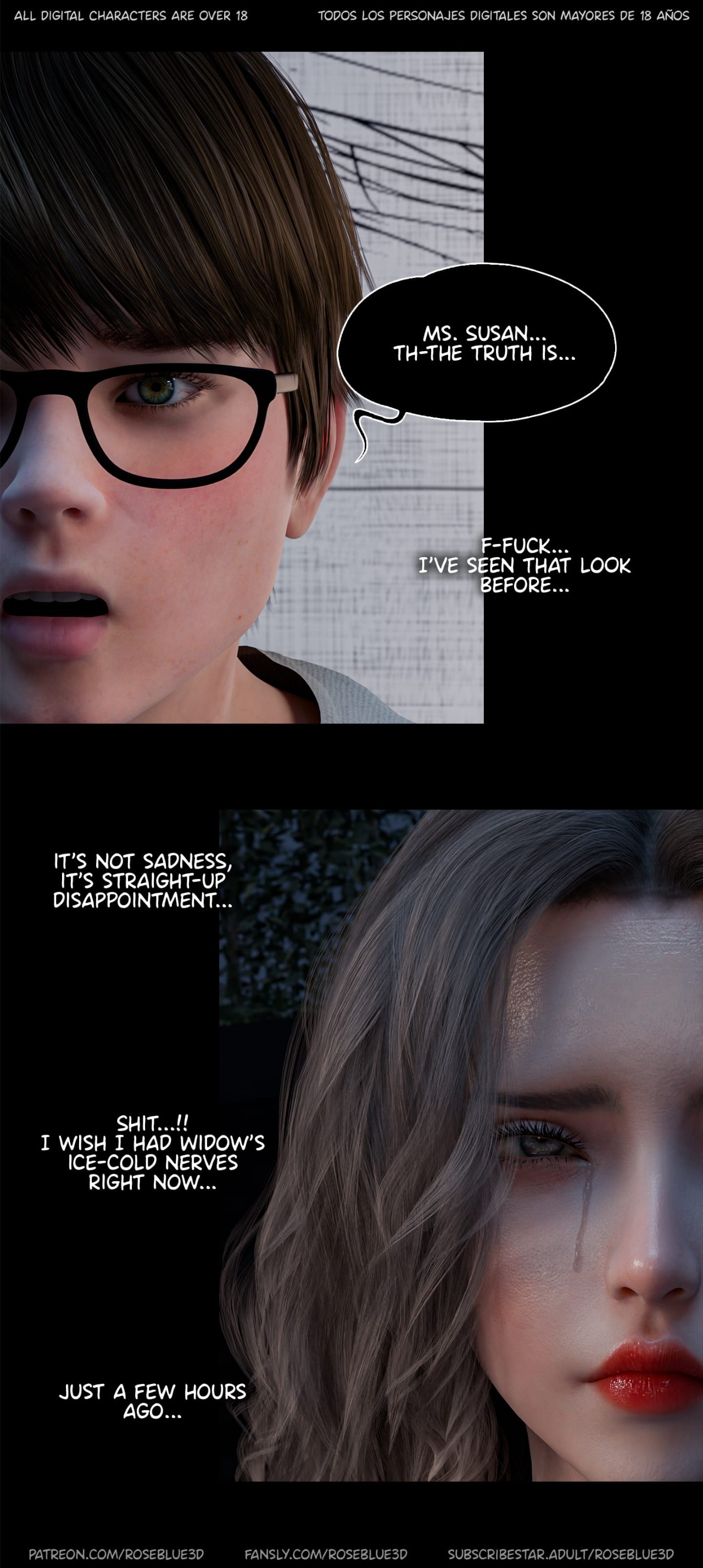 My Neighbor's Widow Raw Chapter 49 - Page 35