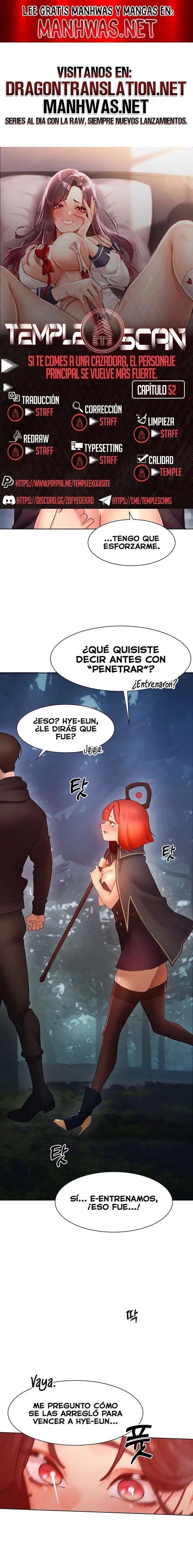 The Protagonist Gets Stronger When He Fucks the Female Hunter Raw Chapter 52 - Page 1