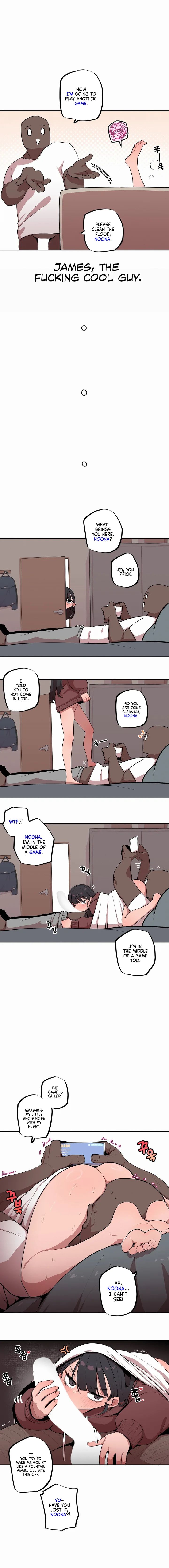 Noona and her BIG little Bro Chapter 12 - Page 6