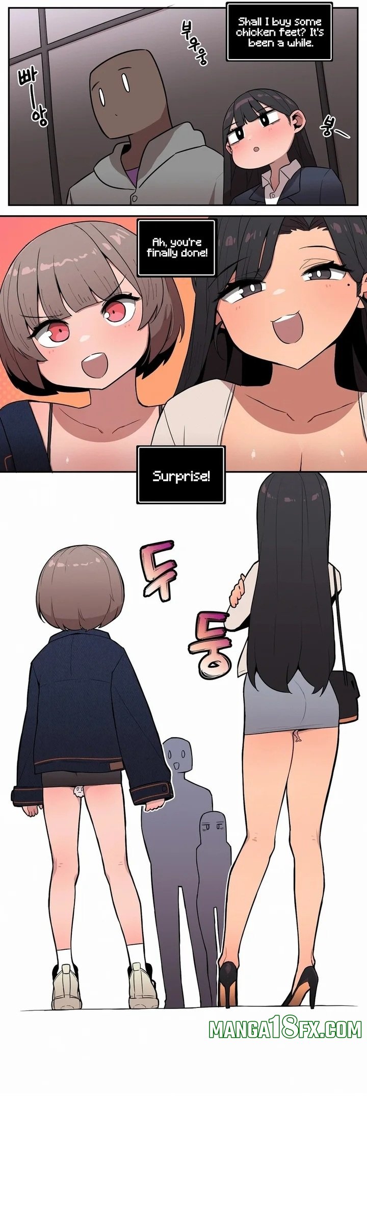 Noona and her BIG little Bro Chapter 25 - Page 10