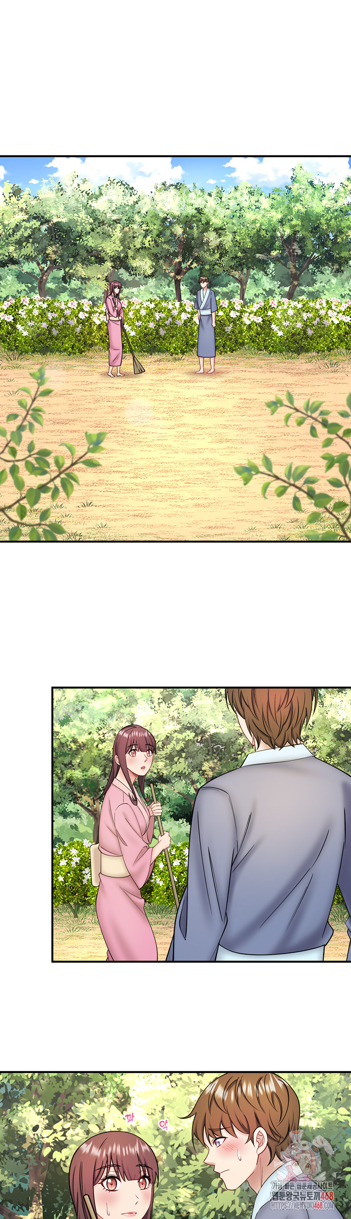 Secret Hot Spring Inn Raw Chapter 35 - Page 1