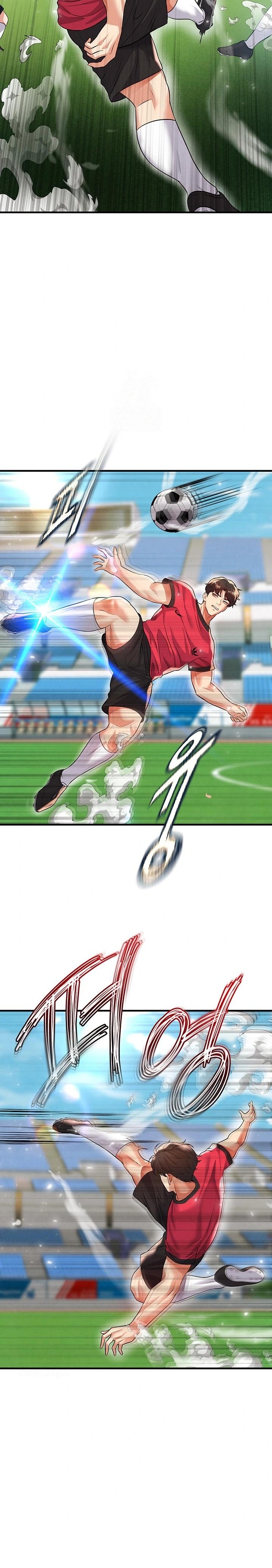 The Hottie’s Good at Football Raw Chapter 28 - Page 10