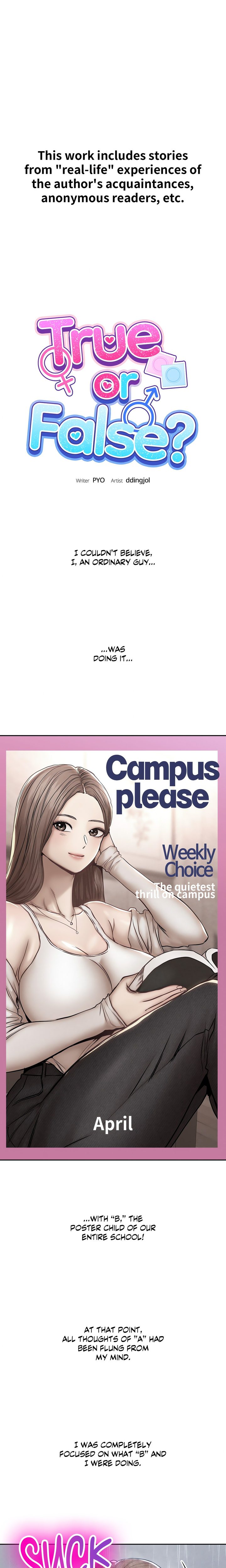 True or False? Chapter 100 - Page 1