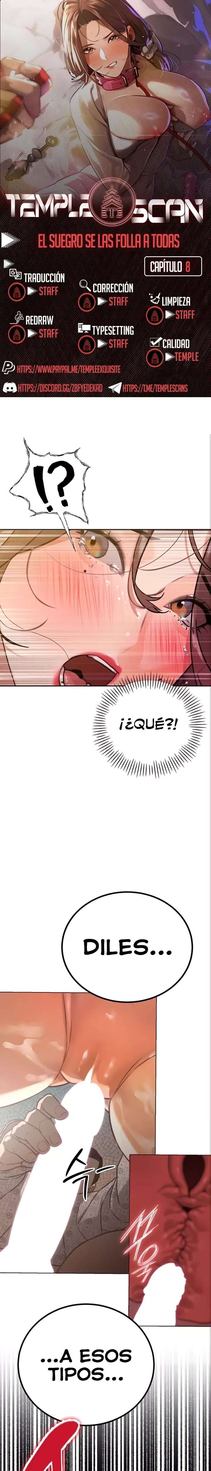 The Father-In-Law Fucks Them All Raw Chapter 8 - Page 1