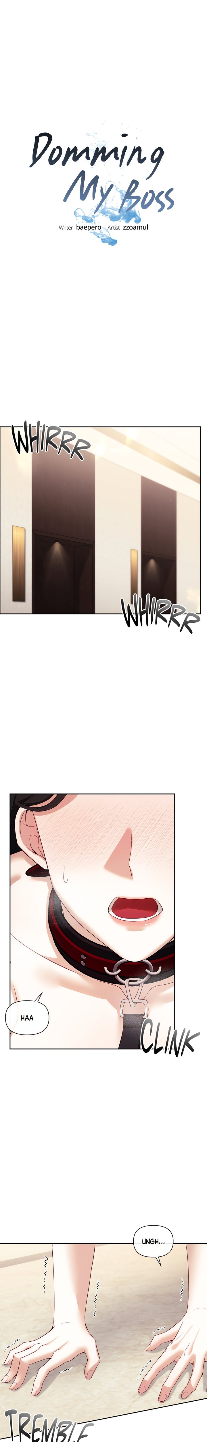 Domming My Boss Chapter 21 - Page 1