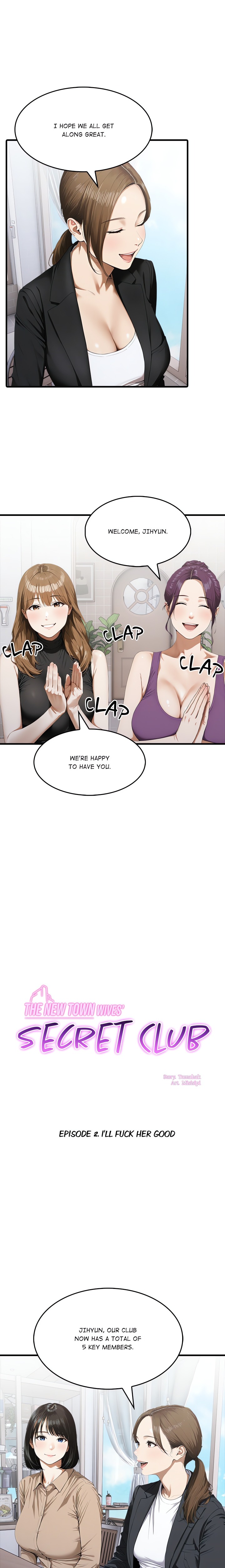 The New Town Wives’ Secret Club Chapter 2 - Page 2