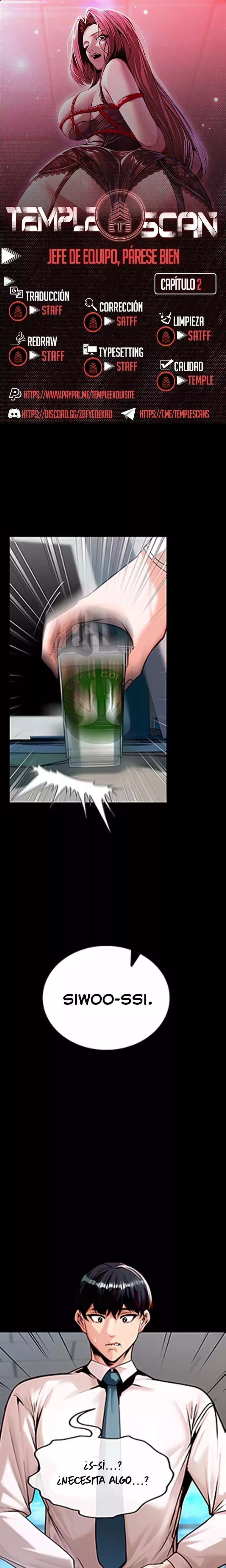 Pull Yourself Together, Team Leader Raw Chapter 2 - Page 1