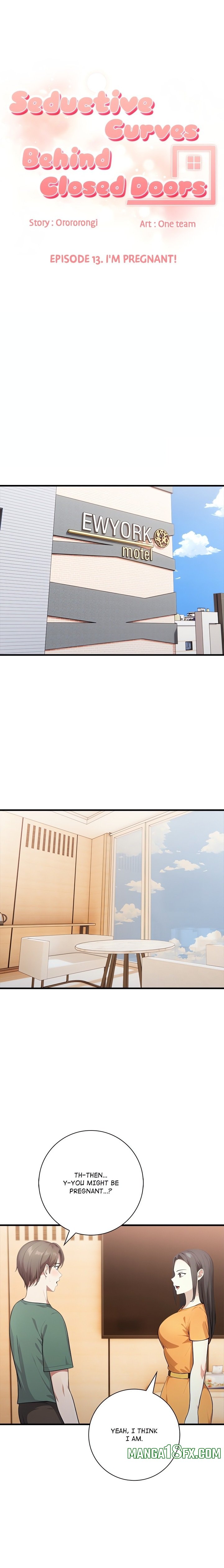 Seductive Curves Behind Closed Doors Chapter 13 - Page 1